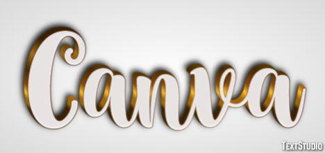 Canva Effet de texte