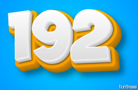 192 Text Effect
