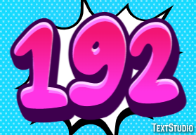 192 Text Effect