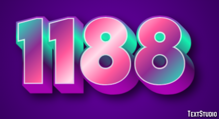 1188 Efecto de Texto