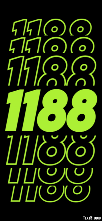 1188 Efecto de Texto
