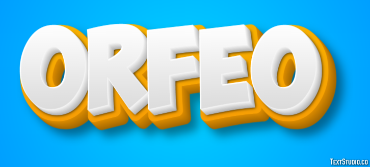 Orfeo Effetto testo