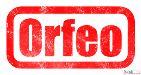 Orfeo Texteffekt