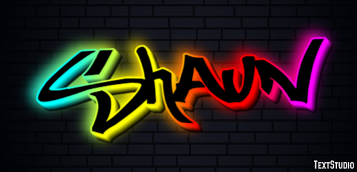 Shaun Text effect