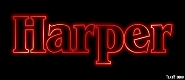 Harper Texteffekt