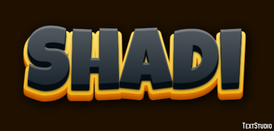 Shadi Texteffekt