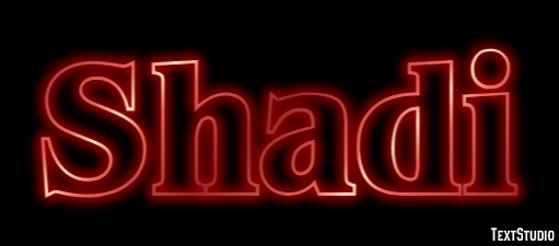 Shadi Texteffekt