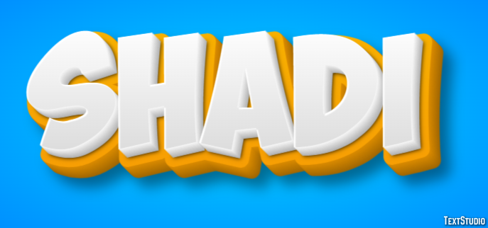 Shadi Texteffekt