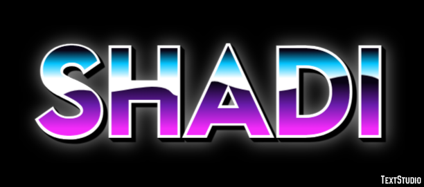 Shadi Texteffekt