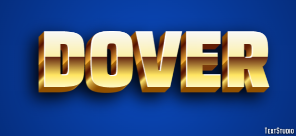 Dover Efecto de Texto