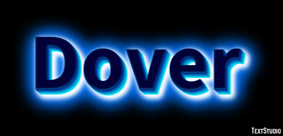 Dover Efekt tekstowy
