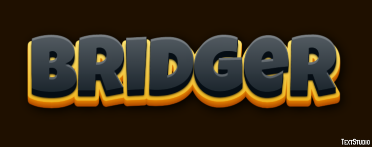 Bridger Efeito de texto