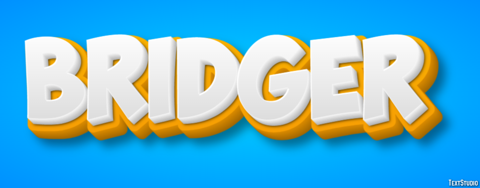 Bridger Efeito de texto