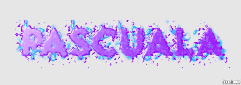 Pascuala Efecto de texto