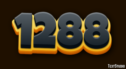 1288 Text Effect