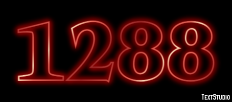 1288 Text Effect