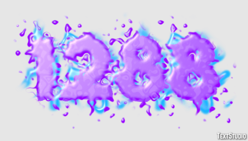 1288 Text Effect