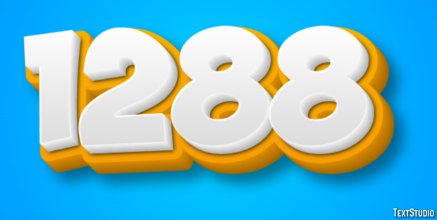 1288 Text Effect