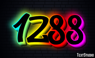 1288 Text Effect