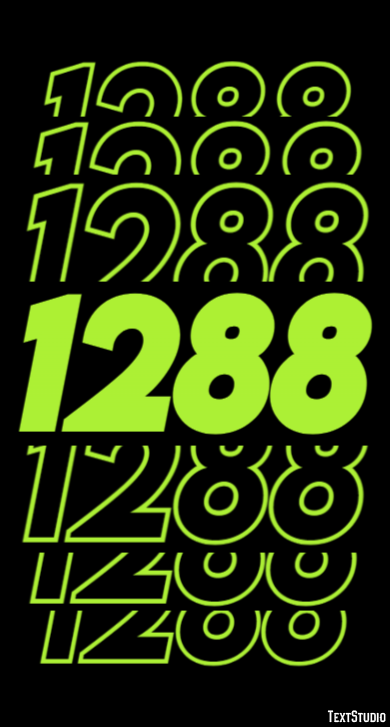 1288 Text Effect