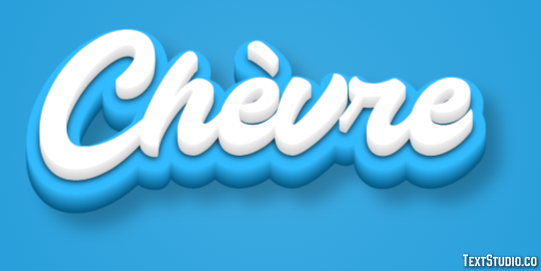 Chèvre Effet de texte