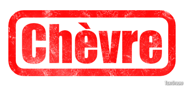 Chèvre Effet de texte