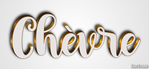 Chèvre Effet de texte
