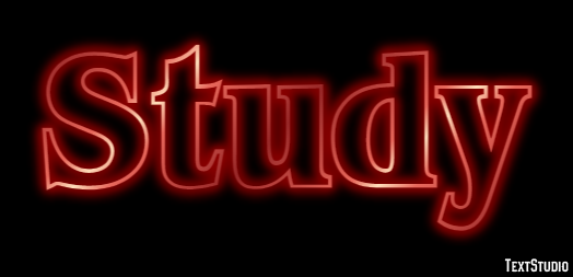 Study Text Effect