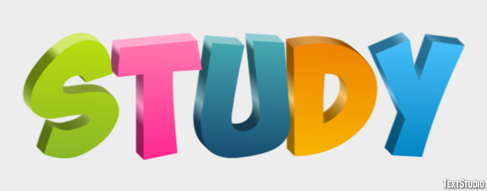 Study Text Effect