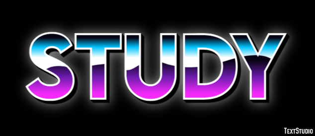 Study Text effect
