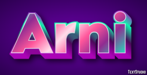 Arni Text Effect