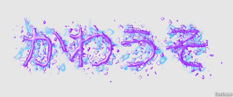 かわうそ Efecto de Texto