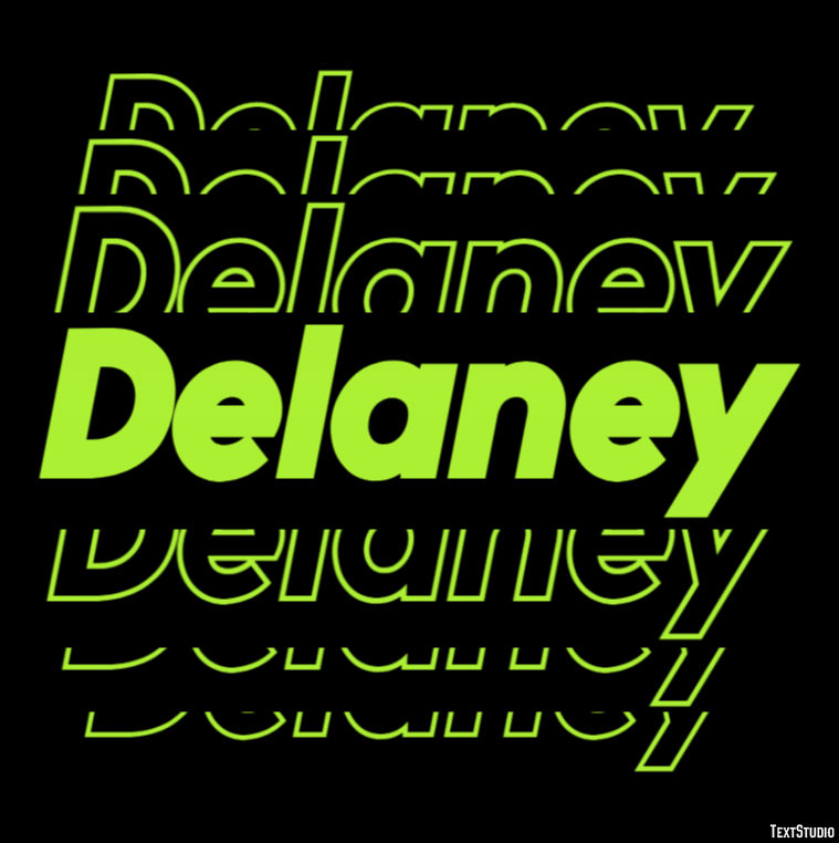 Delaney Effet de Texte