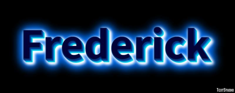 Frederick Efecto de Texto