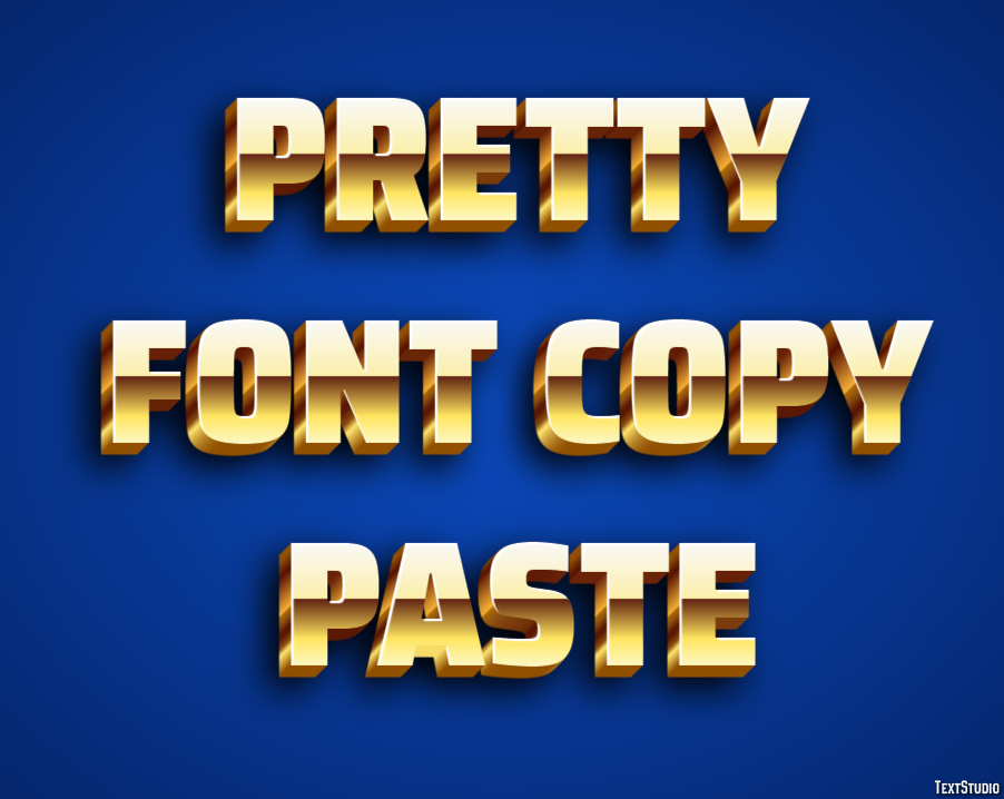 Pretty Font Copy Paste テキスト効果