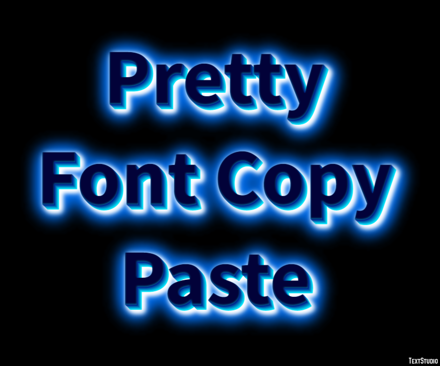 Pretty Font Copy Paste Text Effect