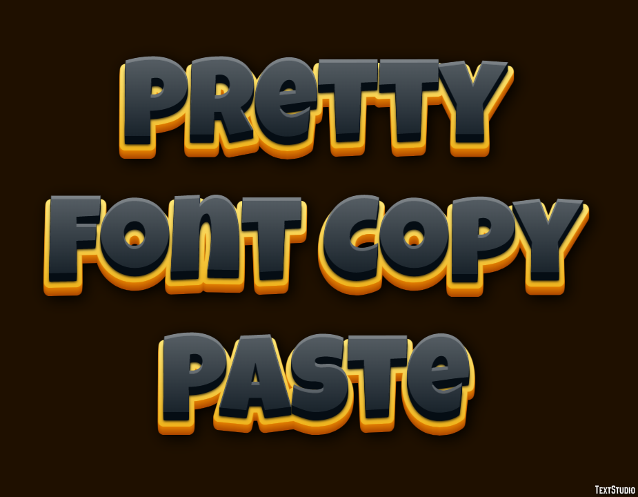 Pretty Font Copy Paste テキスト効果
