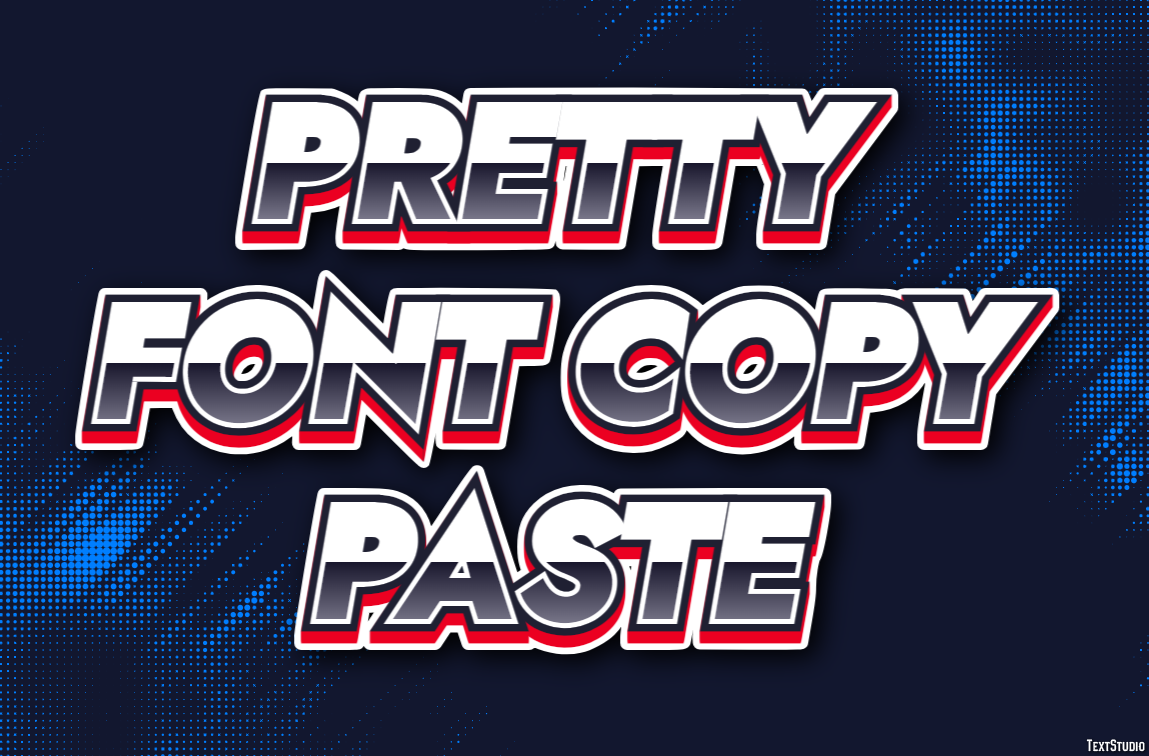 Pretty Font Copy Paste Efecto de Texto
