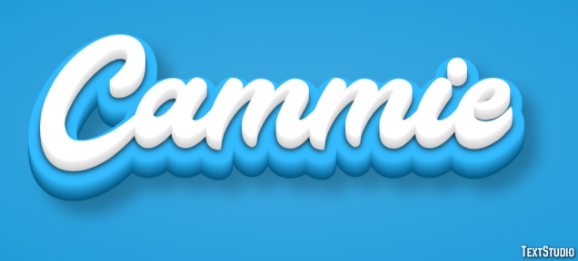 Cammie Text effect