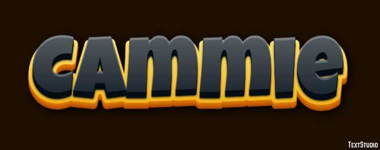 Cammie Text effect