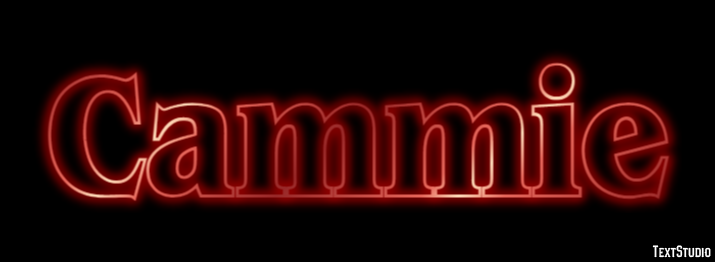 Cammie Text effect