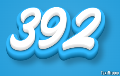 392 Text Effect