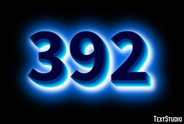 392 テキスト効果
