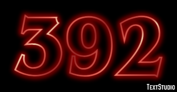 392 Текстовый эффект