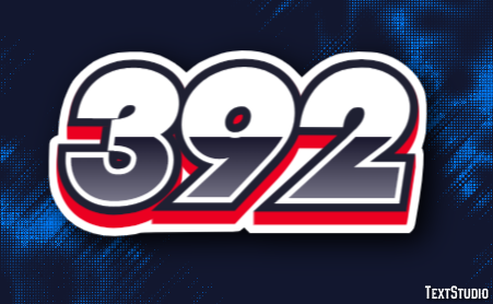 392 Text Effect