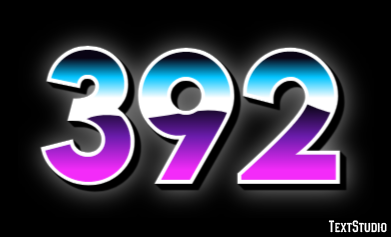 392 Efecto de Texto
