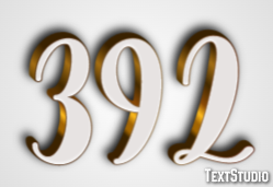 392 Texteffekt