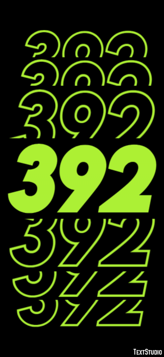 392 Efecto de Texto