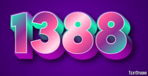 1388 Effetto testo
