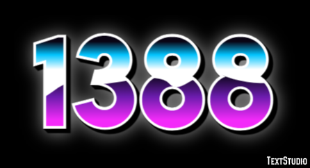 1388 Text Effect